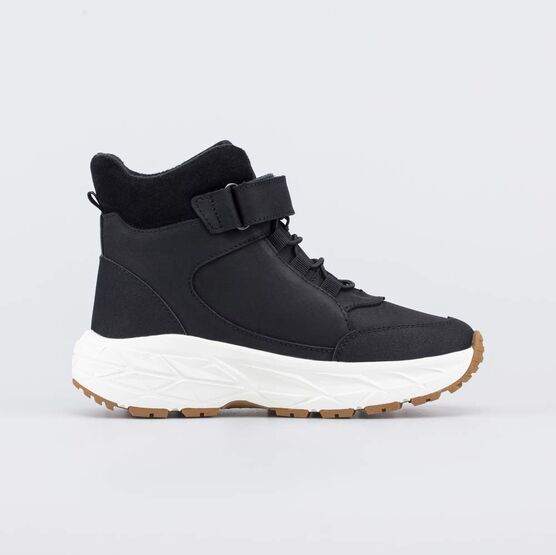 652232-51 Зимние ботинки для мальчика подростковые для мальчики черный фото №2