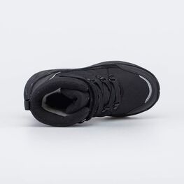 654089-42 Высокие ботинки-дутики для мальчика для мальчики черный фото №4