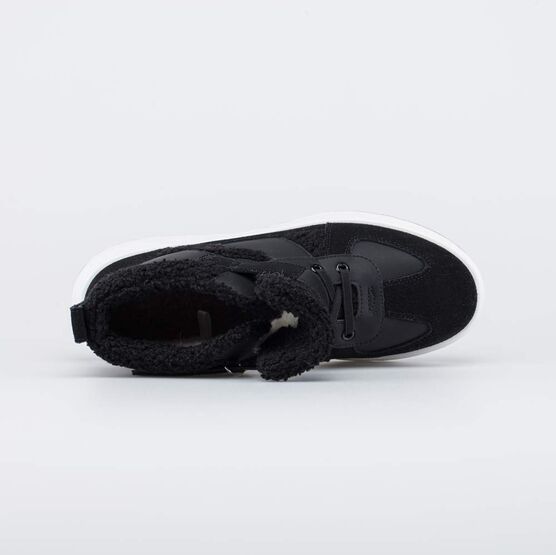 654092-42 Черные зимние ботинки для девочки для девочки черный фото №4