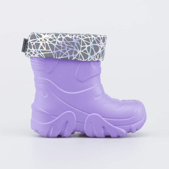 365172-13 Сапоги из ЭВА утепленные Медвежонок лаванда для девочки сиреневый фото №2