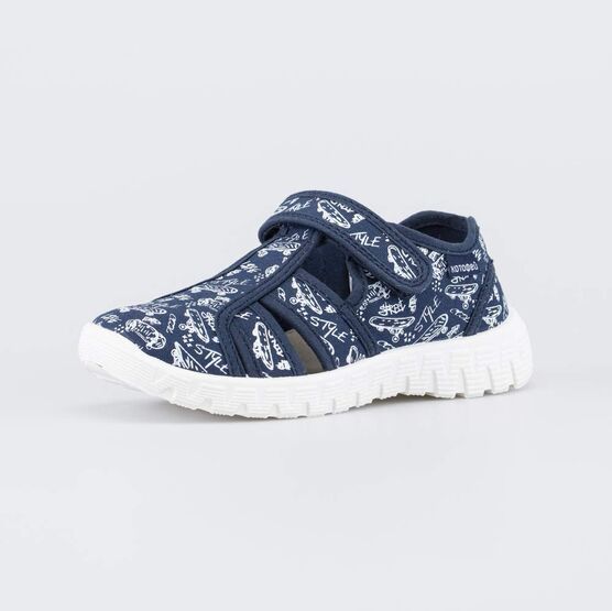 421131-11 Текстильная обувь для детей Скейтборд для мальчики синий