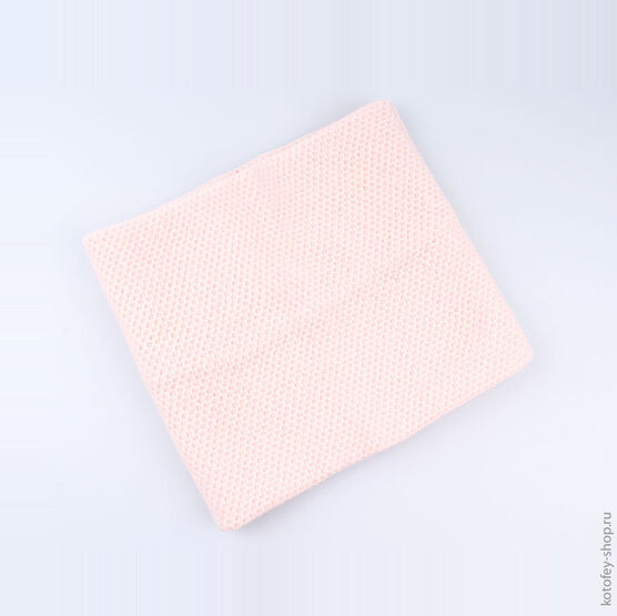 07012086-40 Снуд из 80% шерсти детский розовый для универсальные розовый