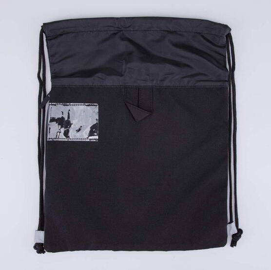 02708232-40 Мешок для обуви черно-желтый для мальчики черный + желтый фото №2