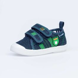 331153-11 Кеды из джинсовой ткани для мальчики светло-синий