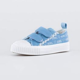 331258-11 Кеды для девочки голубой