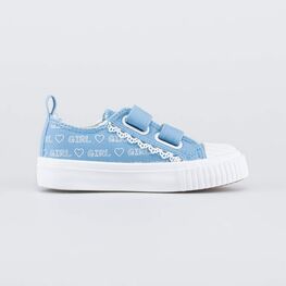 331258-11 Кеды для девочки голубой фото №2