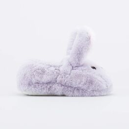 331305-11 Пушистые тапочки Маленький зайка для девочки сиреневый фото №2