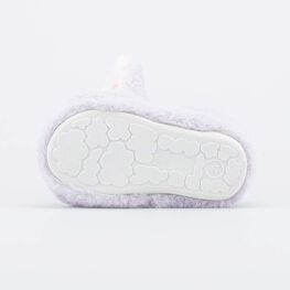 331305-11 Пушистые тапочки Маленький зайка для девочки сиреневый фото №3