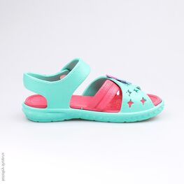 325033-01 Пляжная обувь бирюзовая для девочки бирюзовый фото №2