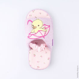 331012-13 Тапочки для девочки сиреневый фото №4