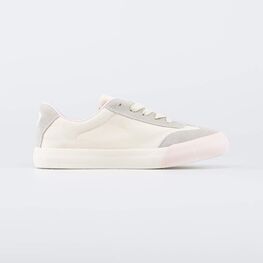 734035-11 Кеды из хлопка для девочки бежевый фото №2