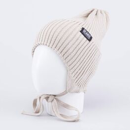 07811903-43 Шапка детская бежевый для девочки бежевый