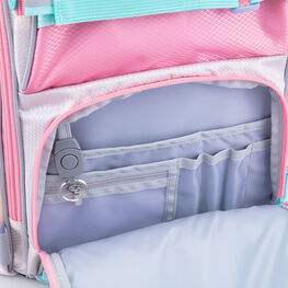 02804295-41 Набор рюкзак+мешок для обуви+пенал для девочки разноцветный фото №4