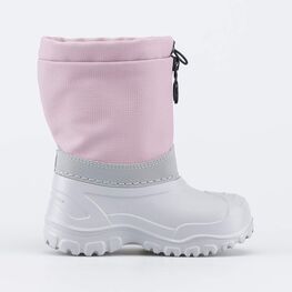 464109-41 Сноубутсы с вкладным чулком 1936 для девочки серый + розовый фото №2