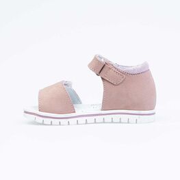 322107-23 Сандали летние на липучке для девочки розовый фото №2