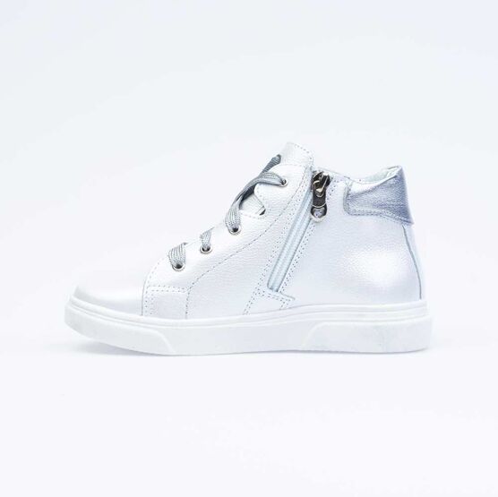 552213-21 Ботинки для девочки белый фото №2