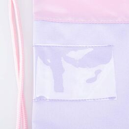 02808185-20 Мешок для сменной обуви сиреневый для девочки сиреневый фото №3