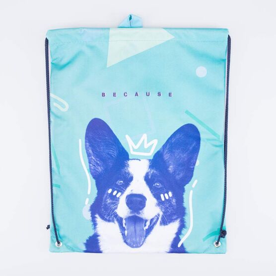 02808197-20 Мешок для сменной обуви цветной для девочки разноцветный