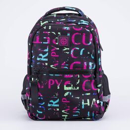 02804355-40 Рюкзак школьный для девочки для девочки черный