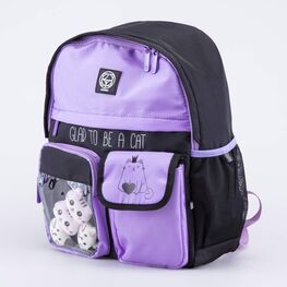 02804361-40 Рюкзак школьный CAT для девочки черный фото №2