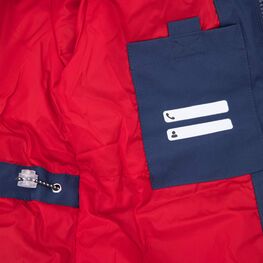 07757042-40 Легкая куртка демисезонная синий для мальчики синий фото №4