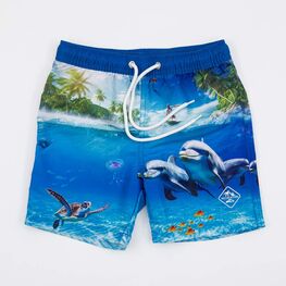 07753060-40 Шорты для плавания Море синий для мальчики синий