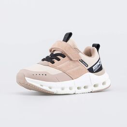 644527-11 Кроссовки с Softshell с усиленной амортизацией для девочки бежевый