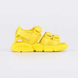 121054-13 Пляжные сандалии Яркое лето для универсальные желтый фото №2