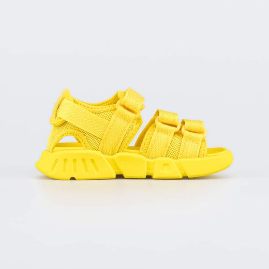 121054-13 Пляжные сандалии Яркое лето для универсальные желтый фото №2