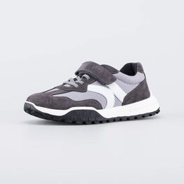 644515-13 Серые кроссовки для мальчика-подростка для мальчики серый