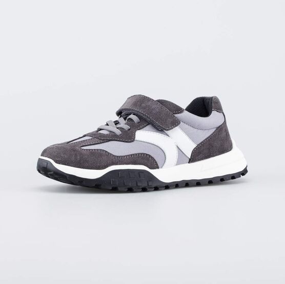 644515-13 Серые кроссовки для мальчика-подростка для мальчики серый