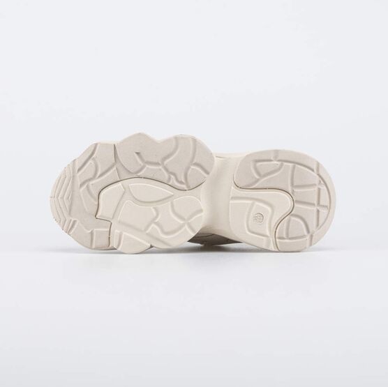 644498-11 Бежевые кроссовки с системой быстрой шнуровки для девочки бежевый фото №3