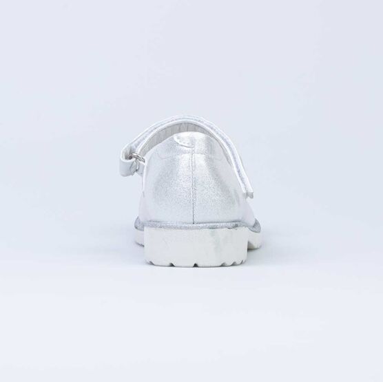 533050-22 Нарядные туфли для девочки серебрист. фото №5
