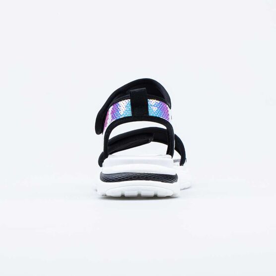 421080-71 Босоножки на липучках для девочки для девочки серебристый фото №5