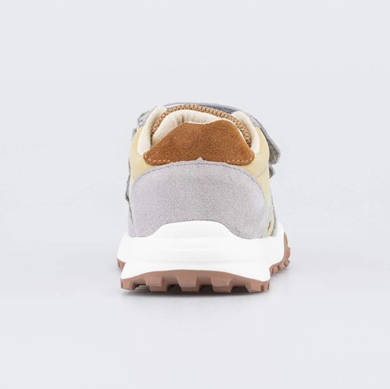 344499-18 Кроссовки для мальчика Три звезды для мальчики серый,желтый,коричневый фото №5