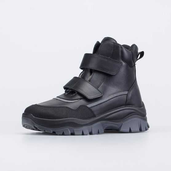 652216-51 Зимние ботинки для мальчика-подростка для мальчики черный