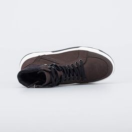 752239-51 Зимние ботинки для подростка для мальчики коричневый фото №4