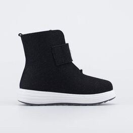 857009-44 Укороченные женские валенки для девочки черный фото №2