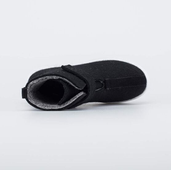 857009-44 Укороченные женские валенки для девочки черный фото №4