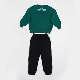 07764079-40 Комплект детский зел-чер для мальчики зел-чер фото №2