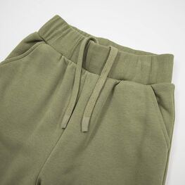 07764080-40 Костюм утепленный из футера оливковый для мальчики оливковый фото №3