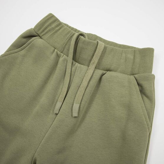 07764080-40 Костюм утепленный из футера оливковый для мальчики оливковый фото №3