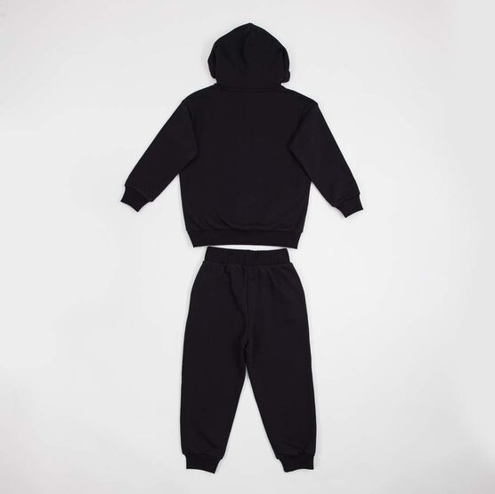 07764081-40 Костюм утепленный из футера черный для мальчики черный фото №2