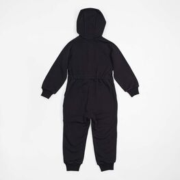 07769003-40 Комбинезон детский футер черный для мальчики черный фото №2