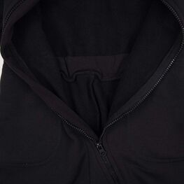 07769003-40 Комбинезон детский футер черный для мальчики черный фото №4