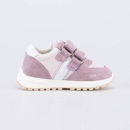 144262-13 Кроссовки с липучками Три звезды для девочки сиреневый фото №2