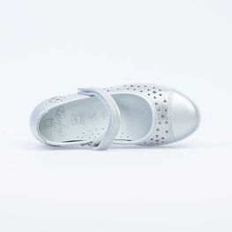 532192-23 Туфли для девочки серебрист. фото №4