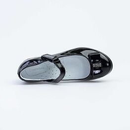 532232-21 Туфли для девочки черный фото №4