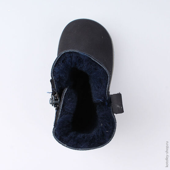 162058-42 Сапожки для мальчики светло-синий фото №4