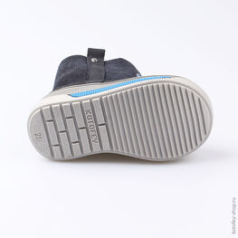 162058-42 Сапожки для мальчики светло-синий фото №3